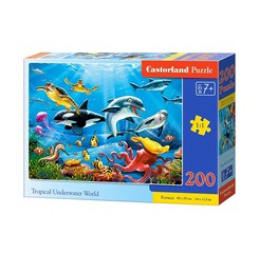 Puzzle 200 el. Tropical Underwater World uniwersalny