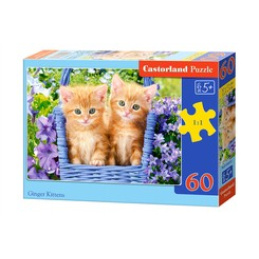 Puzzle 60 el. Ginger Kittens uniwersalny