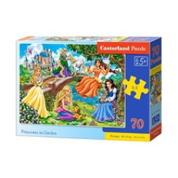Puzzle 70 el. Princesses in Garden uniwersalny