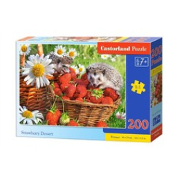 Puzzle 200-elementów Strawberry Dessert uniwersalny
