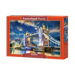 Puzzle 1500-elementów Tower Bridge London England uniwersalny