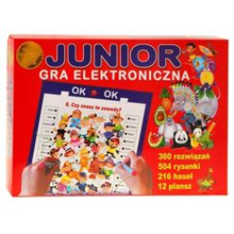 Gra elektroniczna JUNIOR dla przedszkolaka GR0164 uniwersalny