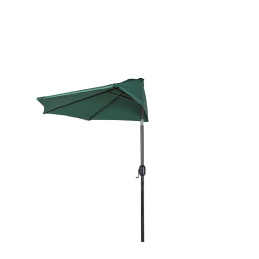 Aga parasol półokrągły CLASSIC 270 cm ciemnozielony
