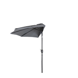 Aga parasol półokrągły CLASSIC 270 cm Dark Grey