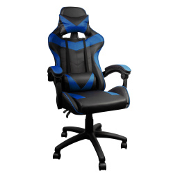 Fotel gamingowy Aga MR2080 Czarny - Niebieski