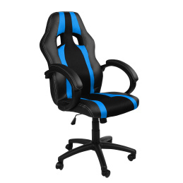 Fotel gamingowy Aga MR2060 czarno - niebieskie