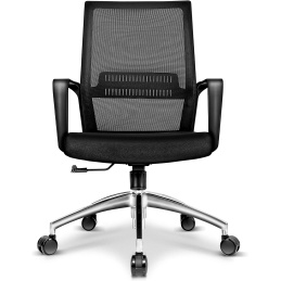 Tresko Ergonomiczny fotel biurowy BS203 Czarny