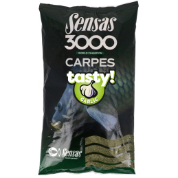 Sensas Mieszanka paszowa3000 Carp Tasty Garlic 1kg