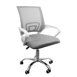 Krzesło biurkowe Aga MR207 odcienie szarości