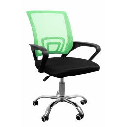 Krzesło biurkowe Aga MR207 czarny/zielony