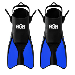 Płetwy do snurkowania snorkelingu pływania r. 38-42 czarne/niebieskie