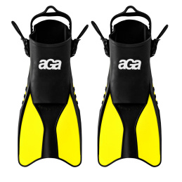 Płetwy do snurkowania snorkelingu pływania r. 38-42 czarne/żółte