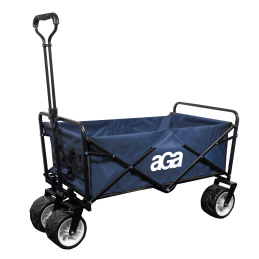 Składany wózek transportowy Aga MR4611 Granatowy