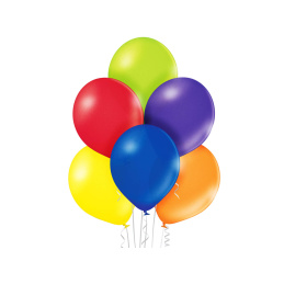 Aga4Kids Lateksowe balony kolorowe 24x32cm  25 szt.