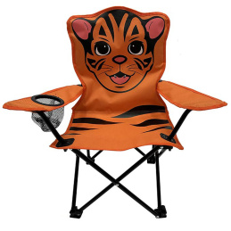 Linder Exclusiv Krzesło turystyczne dziecięce ANGLER tygrys