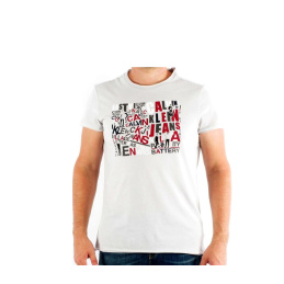 CALVIN KLEIN T-shirt cmp57p9co Gris Clear
